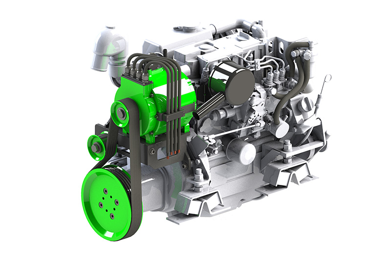 Combi Hibrit Tahrik Sistemi 15 kW | 48Vdc
